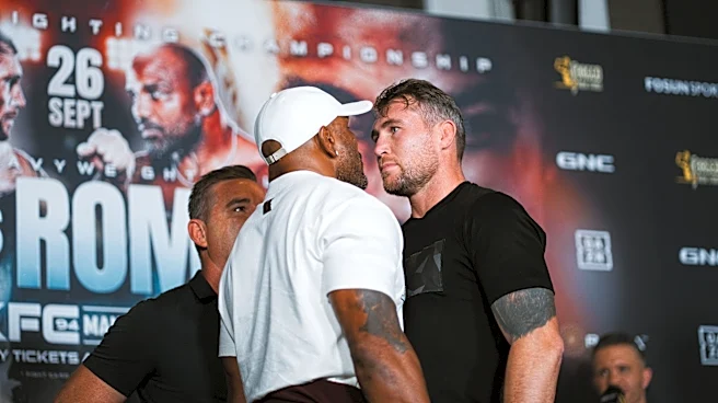 BKFC 94 video: Yoel Romero, Darren Till lock in for awkward 3-minute faceoff