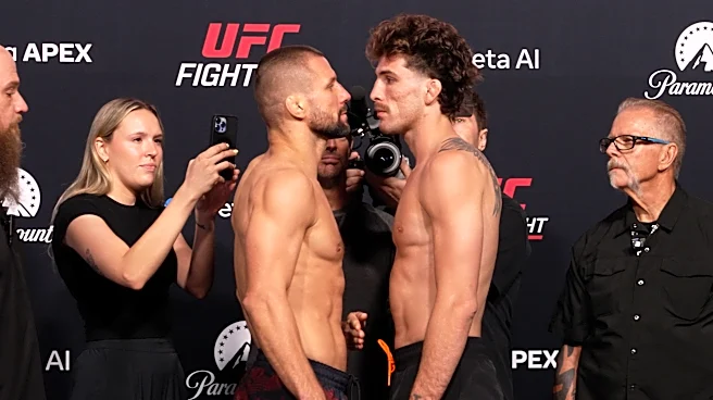 UFC Fight Night 284 weigh-in faceoff highlights video, photo gallery