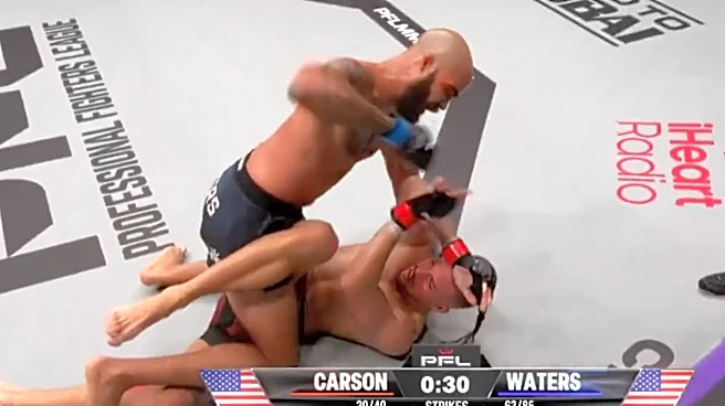 PFL Charlotte video: UFC vet Trey Waters stops Trukon Carson in wild car crash