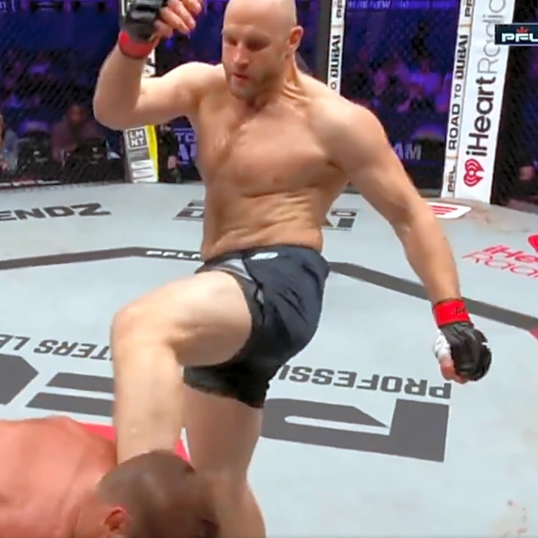 PFL Charlotte video: Denis Goltsov scores violent TKO in opening round