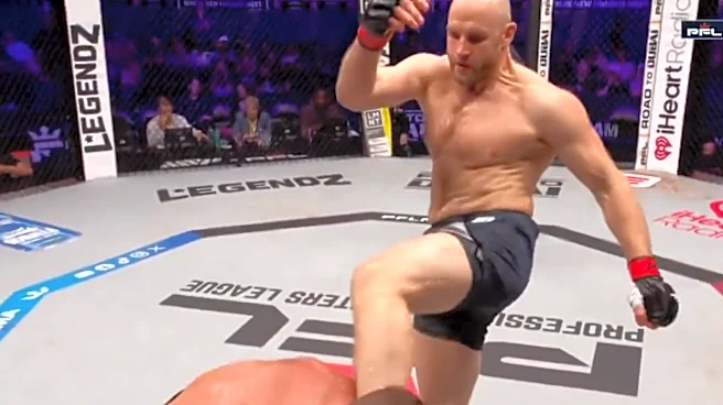PFL Charlotte video: Denis Goltsov scores violent TKO in opening round