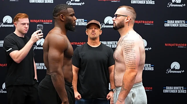 Dana White's Contender Series 87 faceoff highlights video, photo gallery