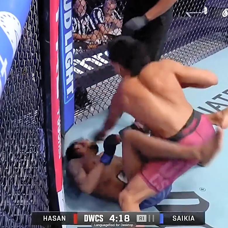 DWCS video: Bilal Hasan smokes foe in seconds, then moonwalks