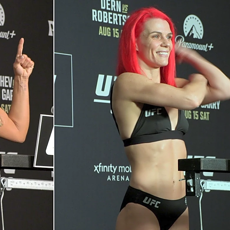 UFC 330 video: Mackenzie Dern, Gillian Robertson make title weight