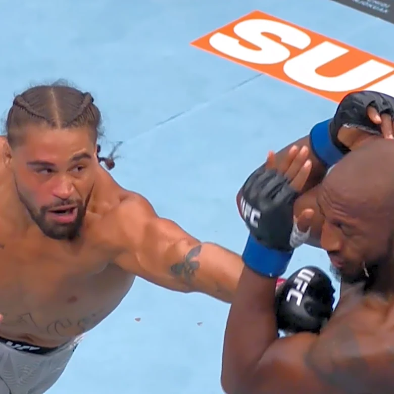 UFC 330 video: Donte Johnson flattens Eric McConico in first round