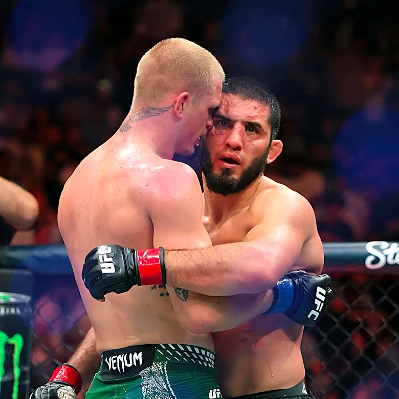 Belal Muhammad on Ian Machado Garry at UFC 330: 'What's with this hugging?'