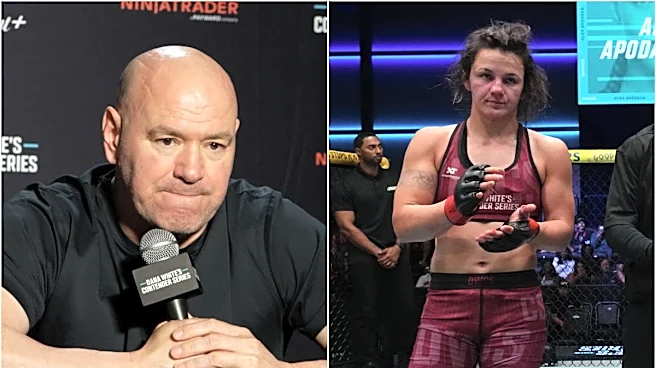 Dana White reacts to Bella Mir's stunning loss: 'I was extremely bias'