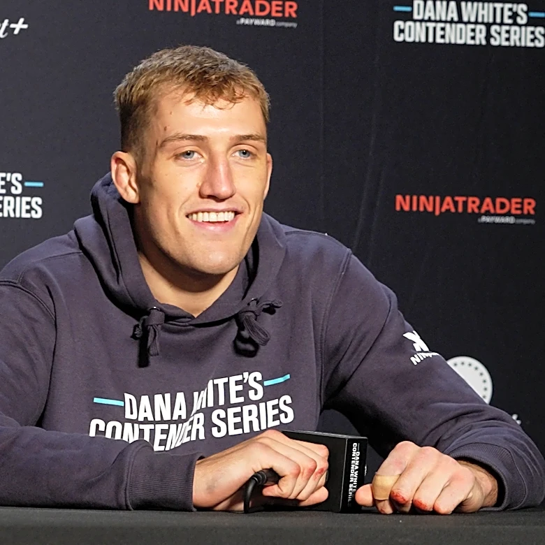 DWCS signee Adam Darby aims for 'spooky' UFC debut in the 'deep end'
