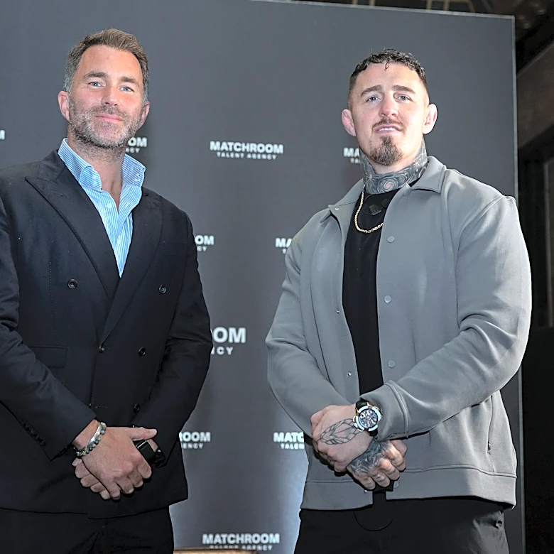 Eddie Hearn hopes Tom Aspinall cleared to fight in 2026 – but he's unsure
