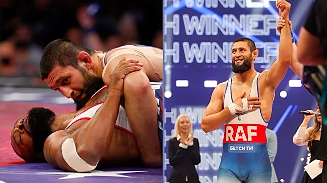 RAF Moscow results: Khamzat Chimaev quickly pins Tyron Woodley