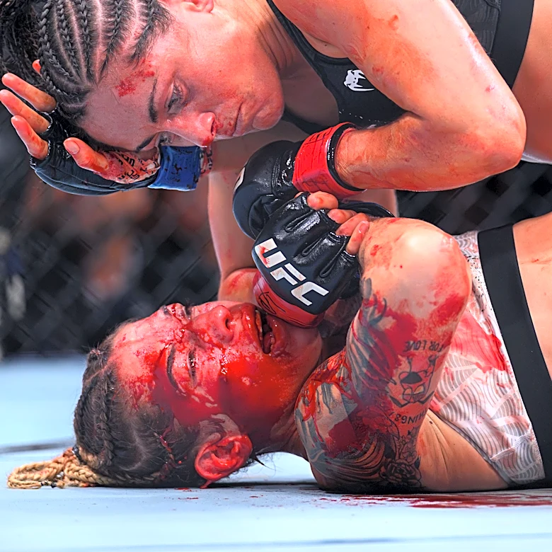 Video, poll: Did Delphine Benouaich’s UFC Paris finish deserve $100K?
