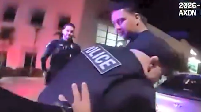 Video: Former UFC title challenger plants man on ground during traffic stop