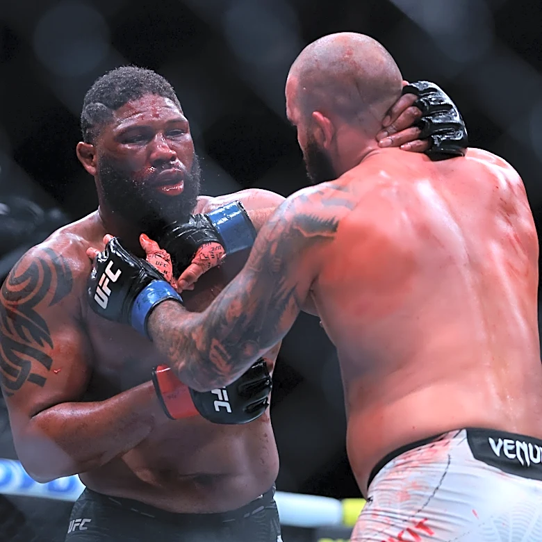 Waldo Cortes Acosta warns Curtis Blaydes about power after 'brutal' Josh Hokit fight