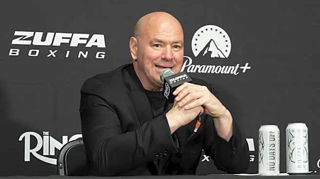 Dana White denies banning Oscar De La Hoya from Garcia vs. Benn