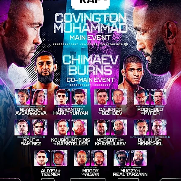 RAF 13: Covington vs. Muhammad live results, highlights