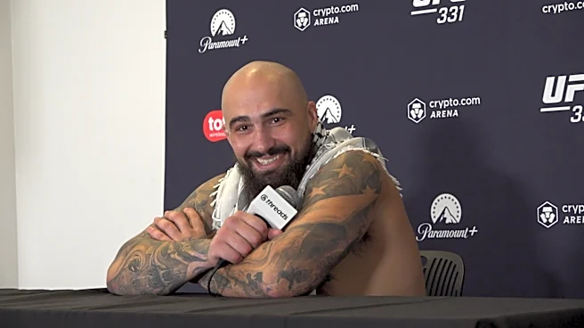 Sean Sharaf reacts to upset win over Gable Steveson: 'You can't underestimate people'