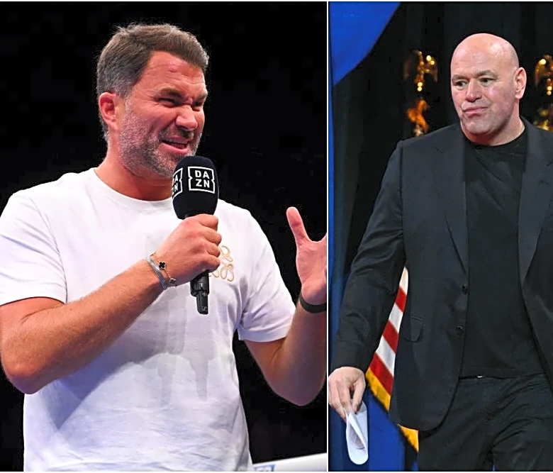 Eddie Hearn goes scorched earth on Dana White after Fury vs. Joshua announcement