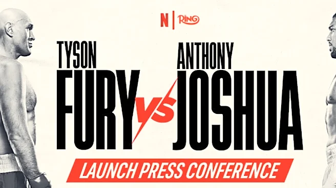 How to watch Tyson Fury vs. Anthony Joshua press conference: Live stream, start time