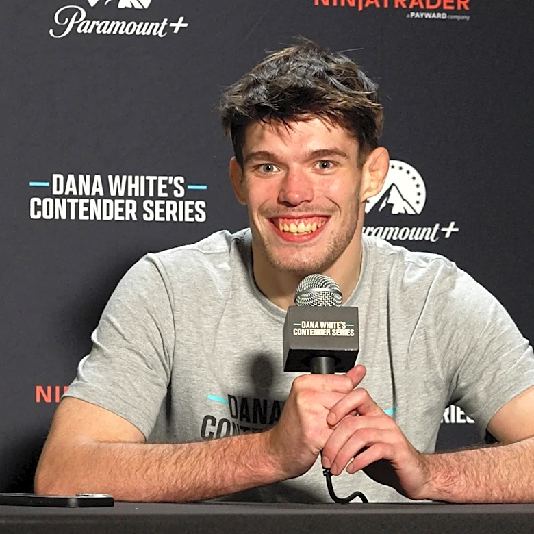 George Staines shocked himself with UFC contract-earning slam KO