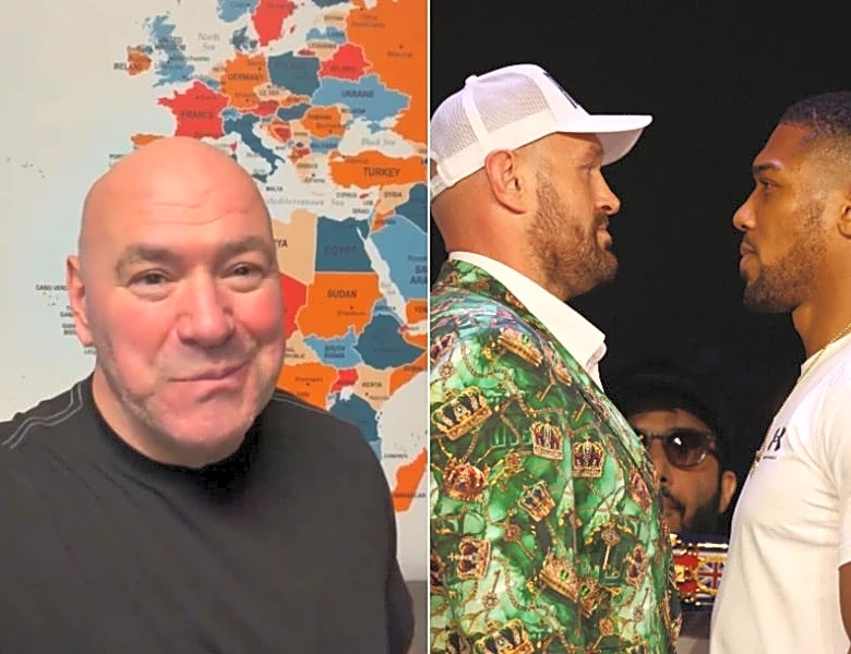 Breach of contract? Dana White posts video promoting Fury vs. Joshua ticket info