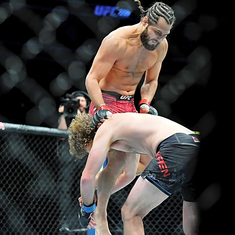 Jorge Masvidal, Ben Askren come together to revisit historic flying knee KO
