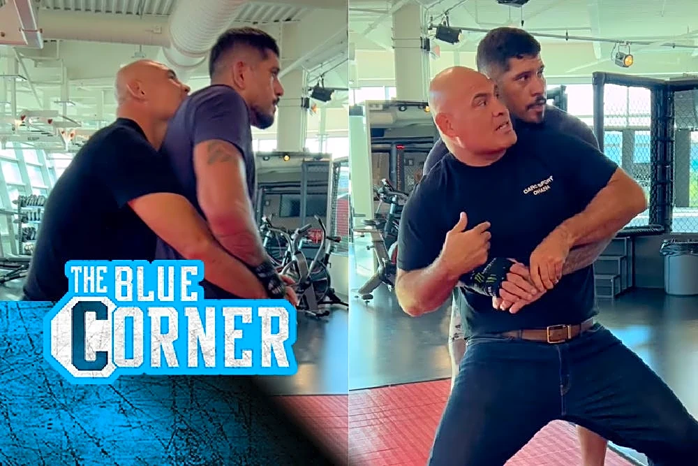 Video: Cain Velasquez teaches Alex Pereira wrestling ahead of UFC 335