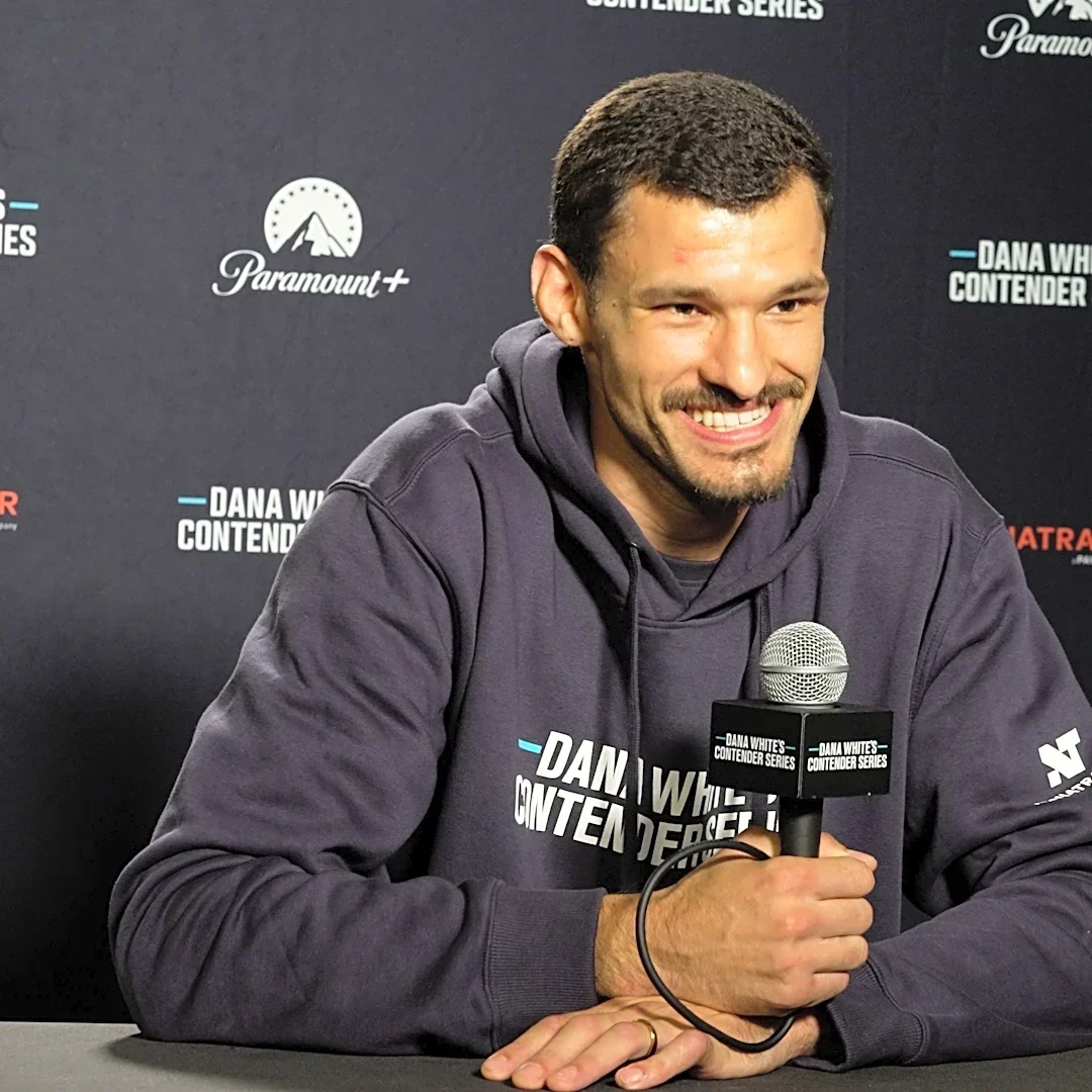 Meet the UFC's new friendly giant: Luis Francischinelli is 'weird' – and grateful