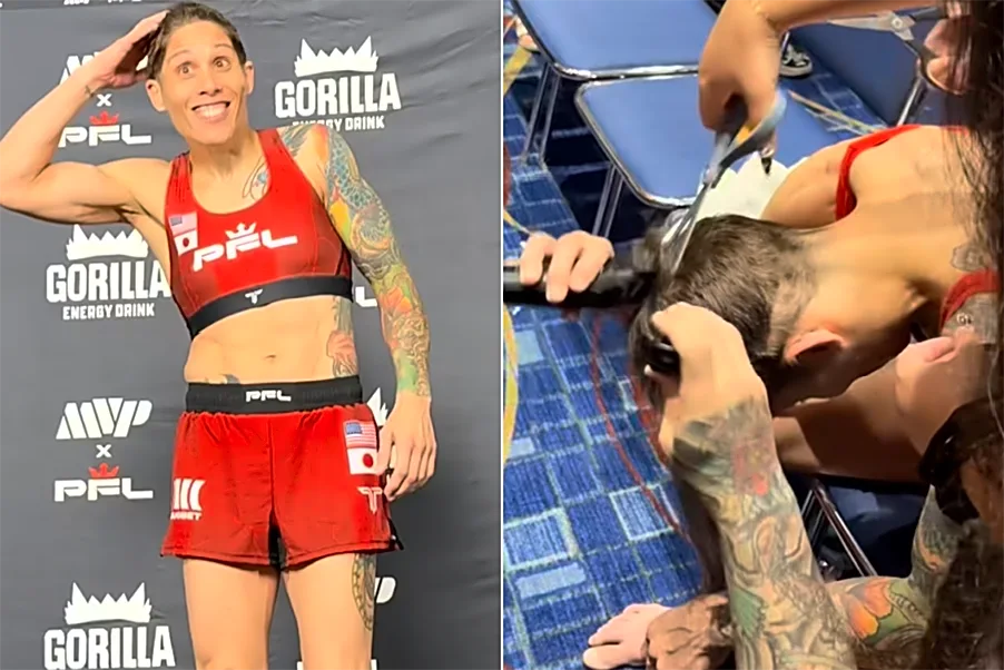 PFL Chicago weigh-in results: Liz Carmouche shaves head to make championship weight