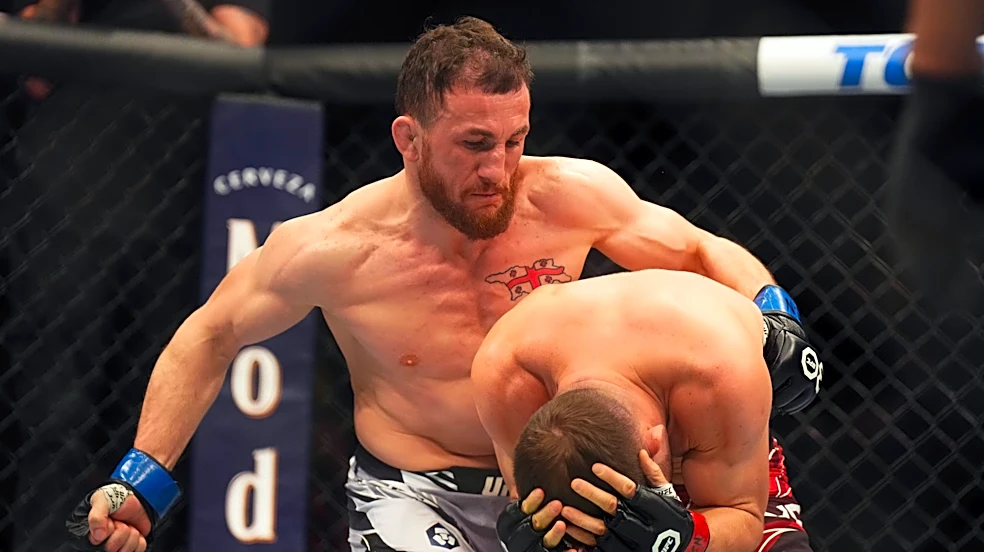Merab Dvalishvili plans to turn the tables on Petr Yan: 'He will be humbled'