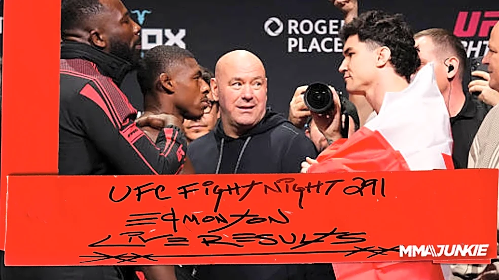 UFC Edmonton live updates: Buckley vs. Malott results, round-by-round coverage