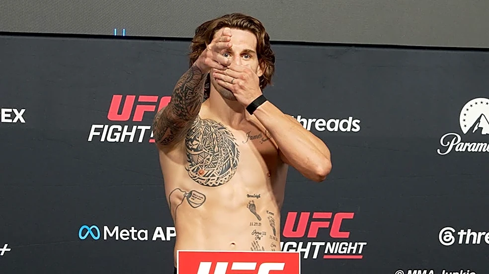 Brendan Allen confident he'd beat Colby Covington in RAF wrestling match