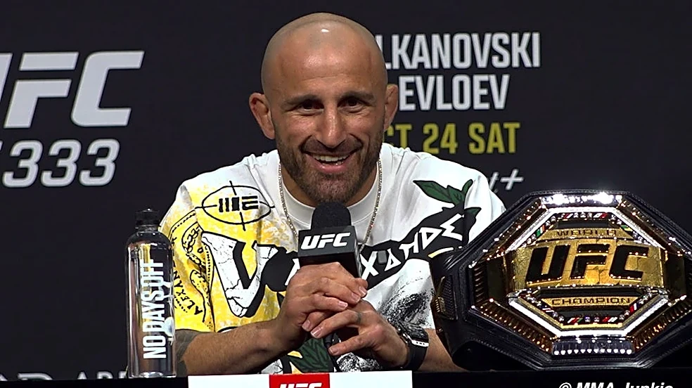 Video: 'UFC 333: Volkanovski vs. Evloev' pre-fight press conference live stream