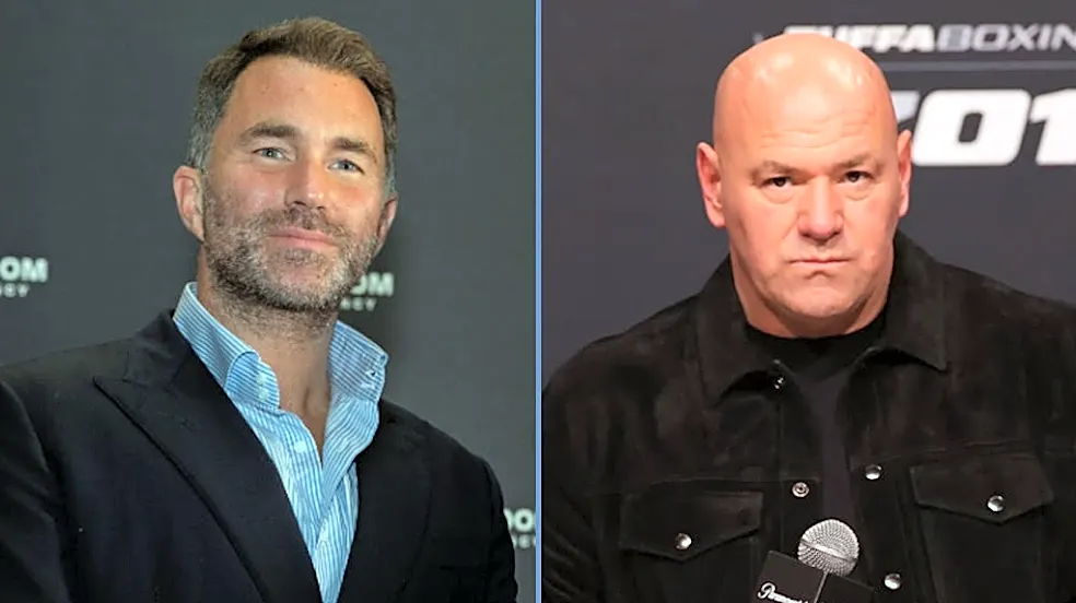 Eddie Hearn: 'I feel bad for Dana White' amid Zuffa Boxing struggles