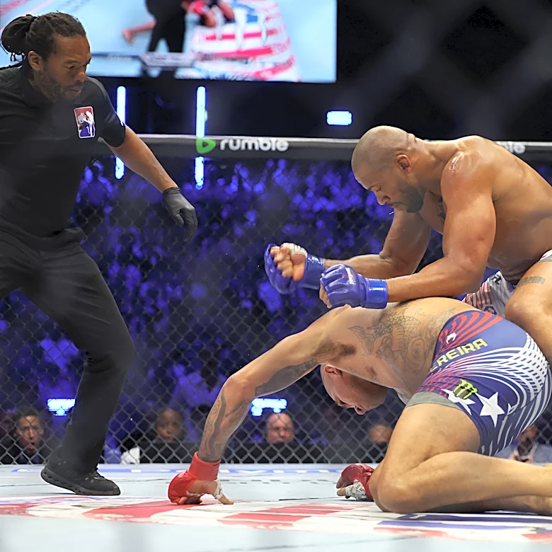 Dominick Cruz says UFC champion Ciryl Gane not to blame for fouls