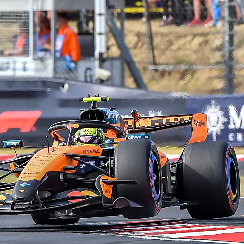 Formula 1 starting lineup for race in Hungary in July 2026