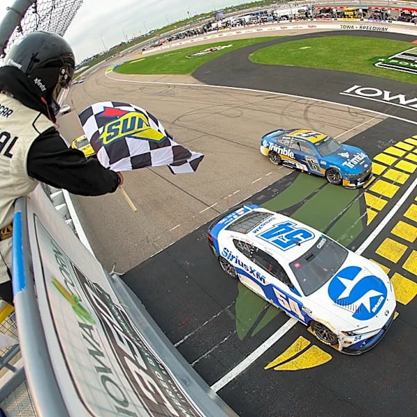 Ty Gibbs wins NASCAR Cup Series race at Iowa in August 2026