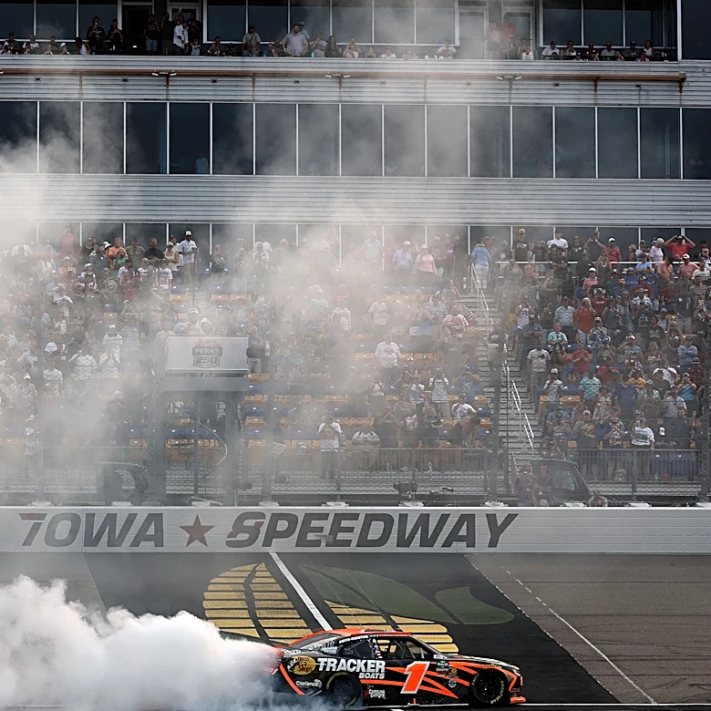 NASCAR TV ratings for O'Reilly race at Iowa in August 2026