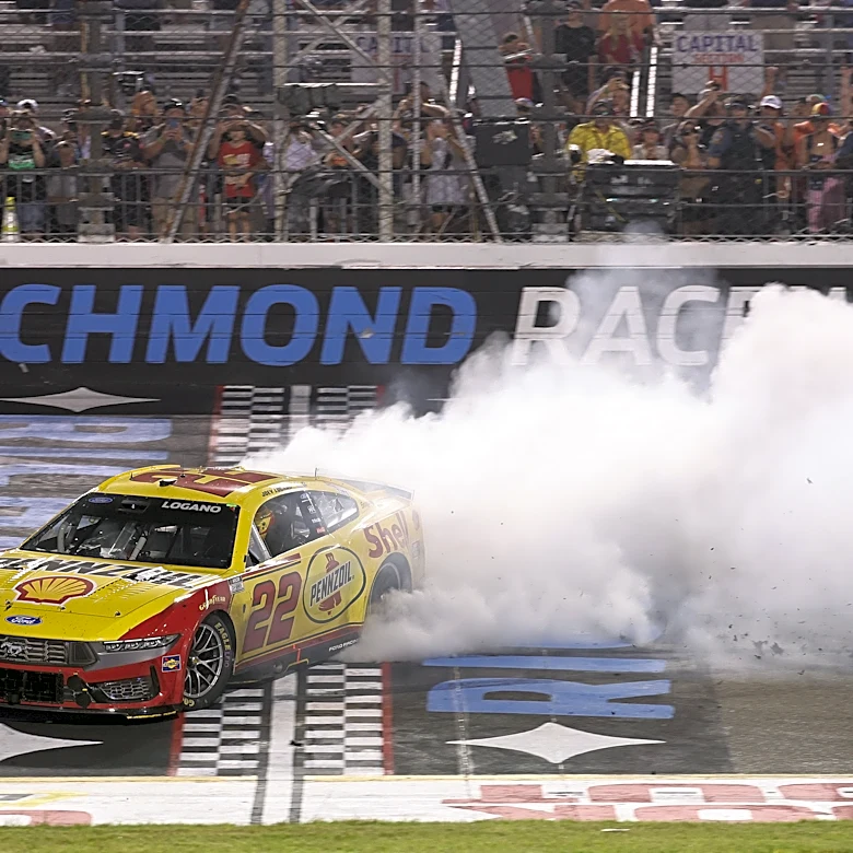 Joey Logano wins NASCAR Cup Series race at Richmond in August 2026