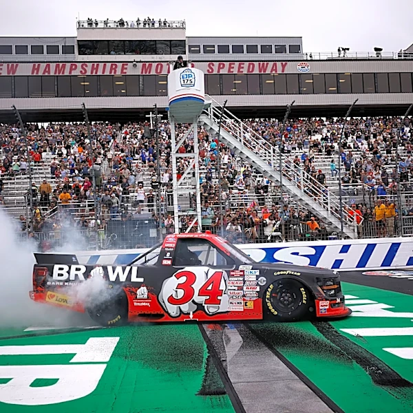 Layne Riggs wins NASCAR Truck race at New Hampshire in August 2026