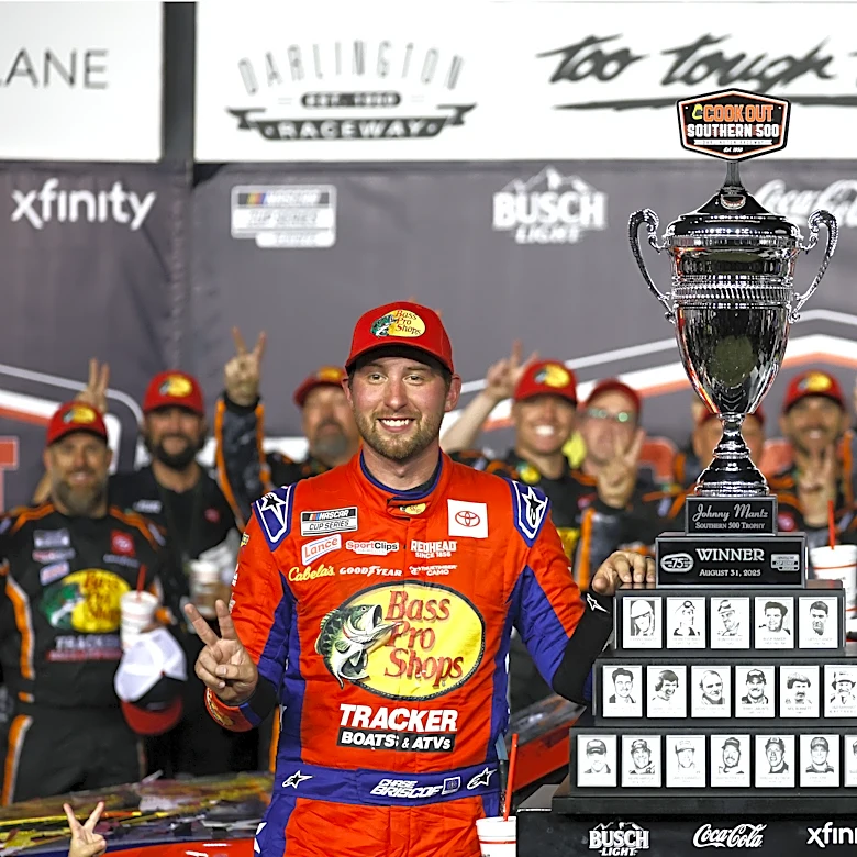 NASCAR purse for Cup Series race at Darlington in September 2026