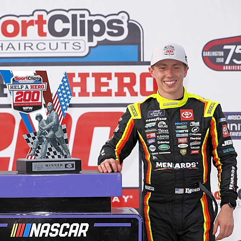NASCAR purse for O'Reilly Series race at Darlington in September 2026