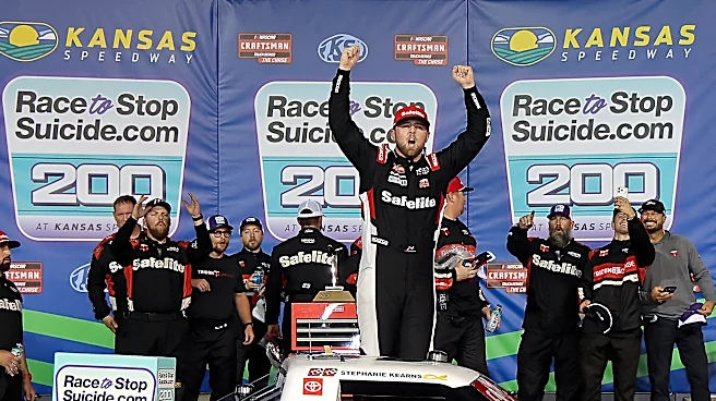 Kaden Honeycutt wins NASCAR Truck Series race at Kansas in 2026 Chase