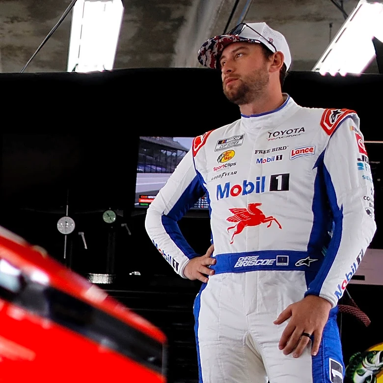 Chase Briscoe's championship hopes take hit with loss at Kansas