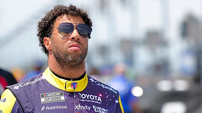 Bubba Wallace loses ground in Chase after up-and-down race at Kansas
