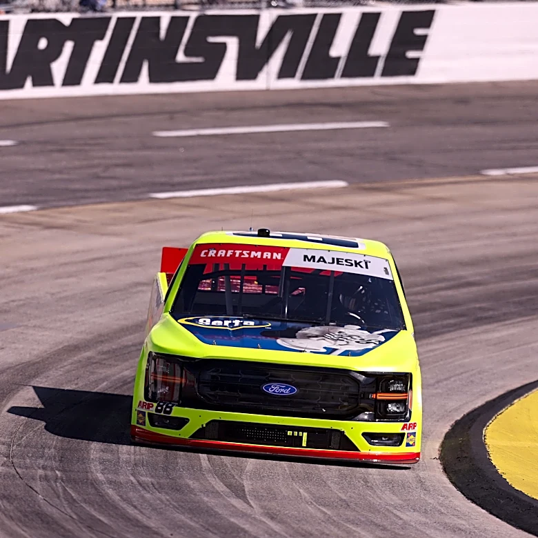 Ty Majeski's race recap in the 2026 Chase race at Martinsville