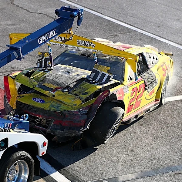 Joey Logano reveals health status after major flip at Talladega