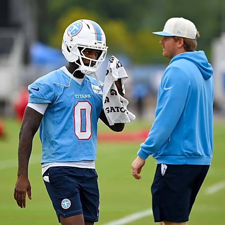 What is Calvin Ridley's role in Tennessee Titans revamped WR group?