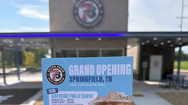 When will 7 Brew open new drive-thru coffee shop in Springfield?