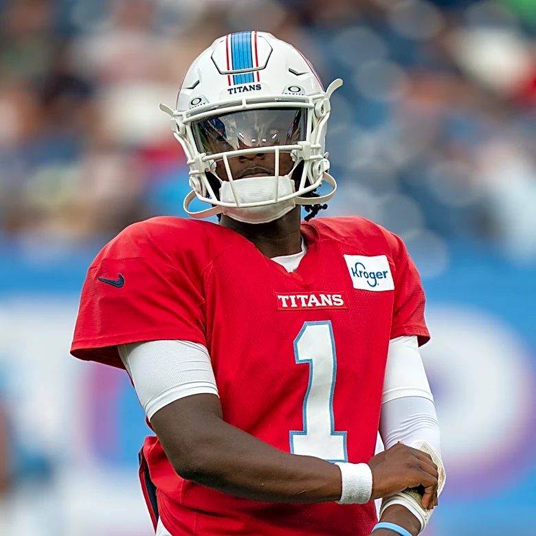 Titans will play 'everyone' in preseason game vs 49ers: See how long Cam Ward, starters may play