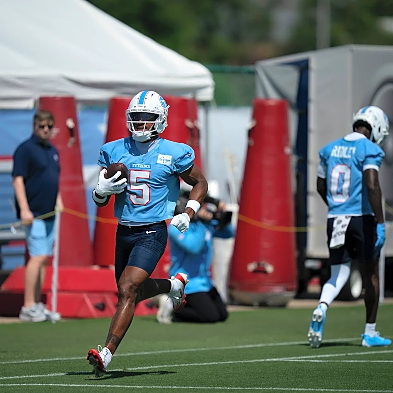 Are collisions worth risk for Titans WRs? Here's 1 unlikely way they make Cam Ward better
